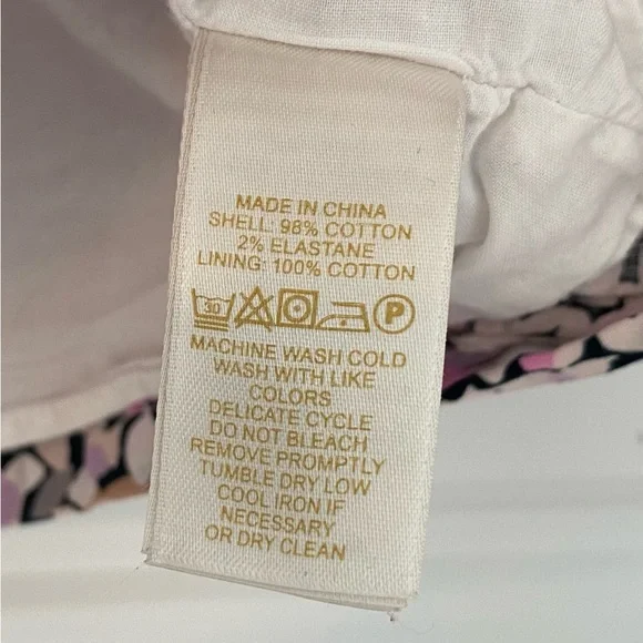kate spade Floral Sleeveless Collared Dress in Pink and Cream Size 24 Months - Picture 7 of 7